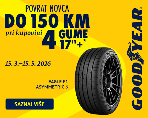 Vrhunske Goodyear gume uz povrat novca do 150 KM!